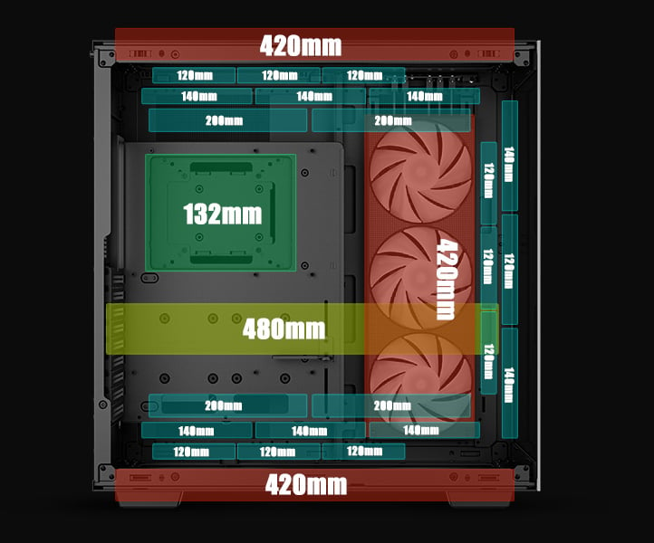 DeepCool CH780 ATX+ Panoramic case